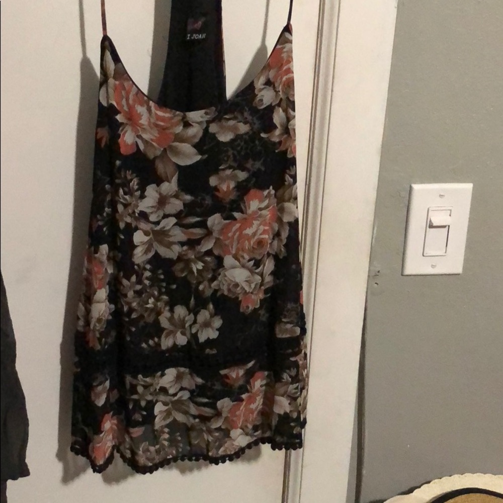 Floral tank top